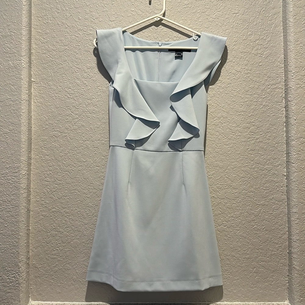 French connection NWT baby blue dress size 0